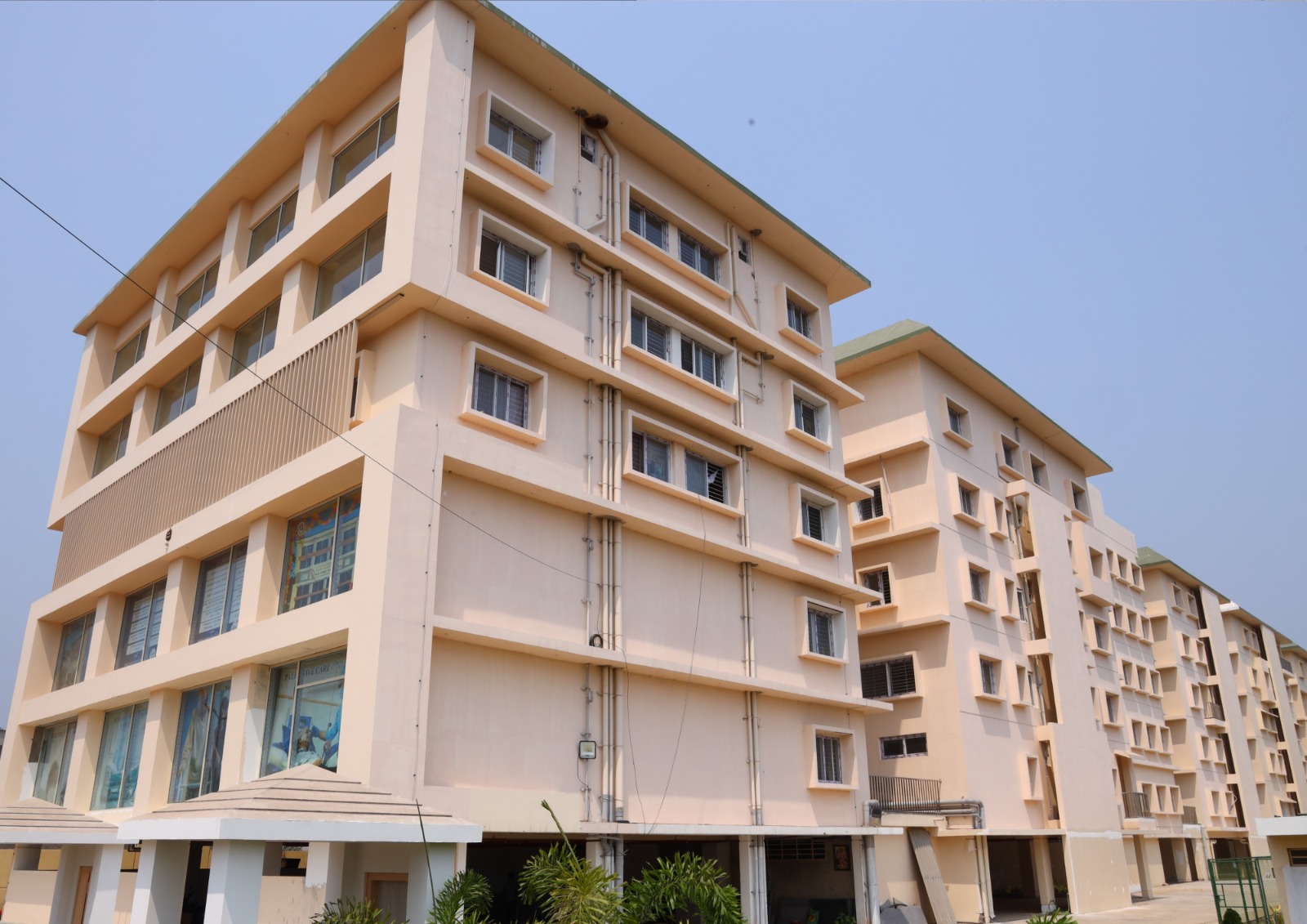 A close-up of the ACF Hospital sign.