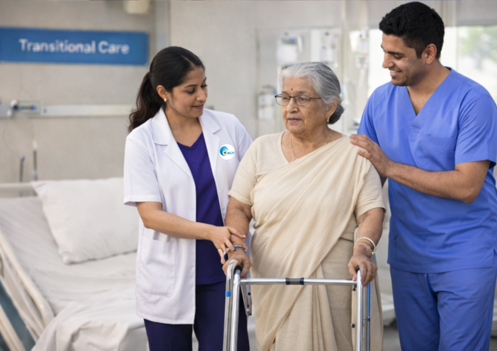 Caregiver assisting a senior woman with a puzzle.